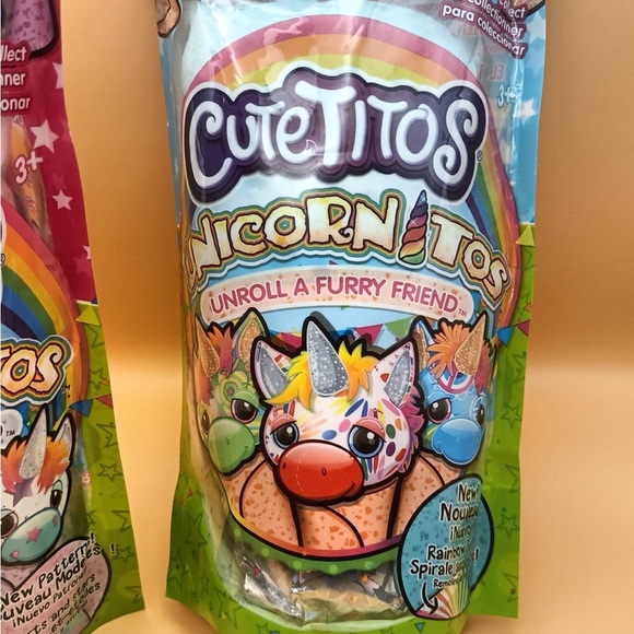 Cutetitos Colorful Unicornitos Plush Set 2 pack!! - Picture 4 of 7